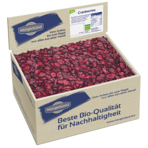 3,5 Kilo Papierbox Bio Cranberries getrocknet