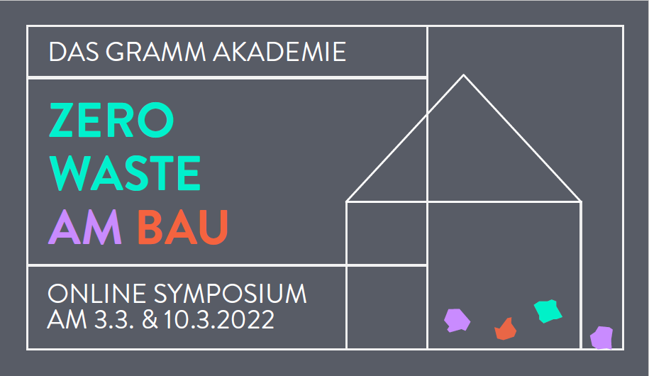 Flyer zum Symposium Zero Waste am Bau